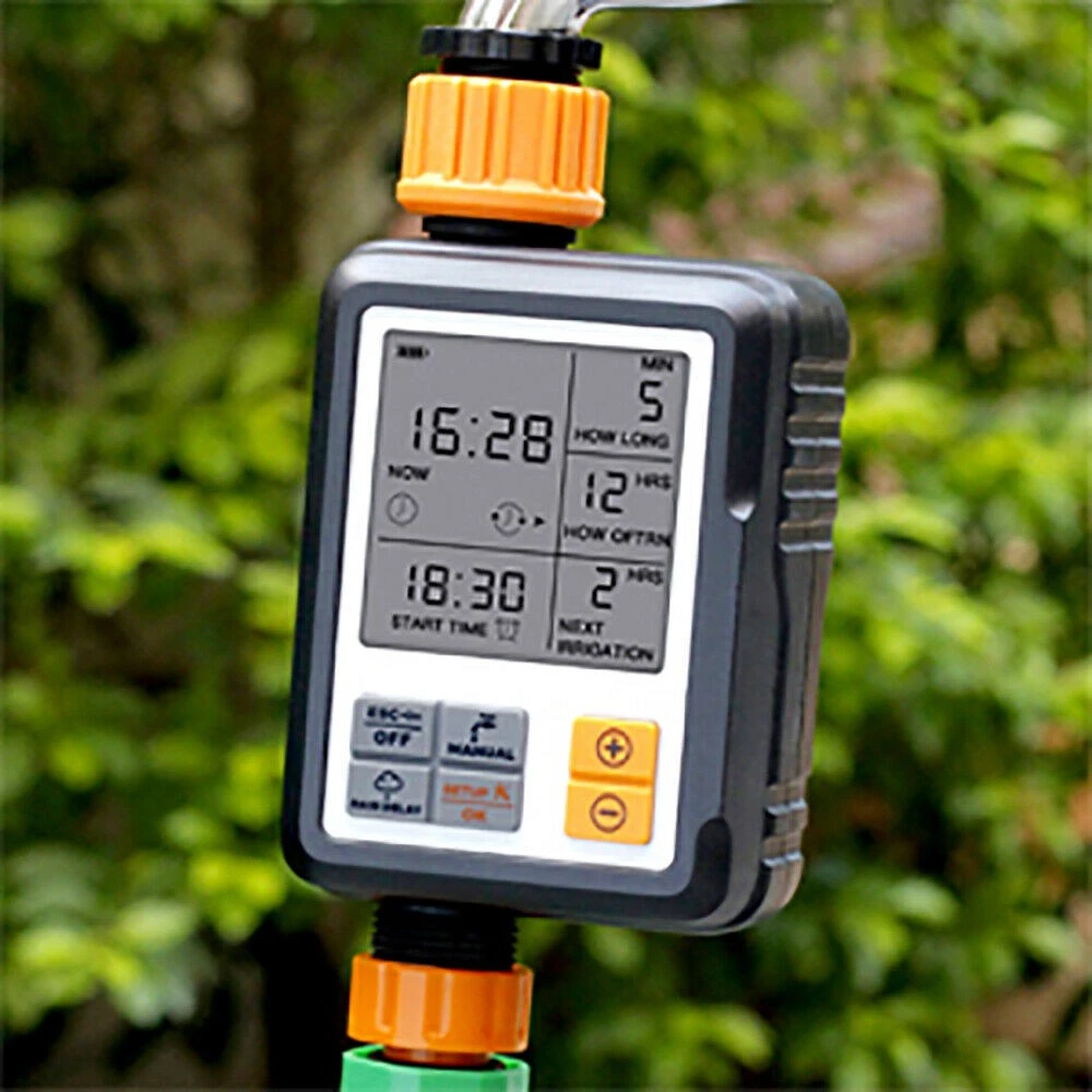 เครื่องรดน้ำอัตโนมัติ ตั้งเวลา LCD Water Timer ระบบดิจิตอล - Image 8