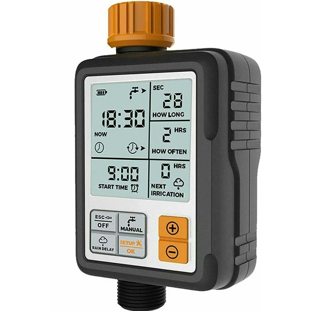 เครื่องรดน้ำอัตโนมัติ ตั้งเวลา LCD Water Timer ระบบดิจิตอล - Image 4