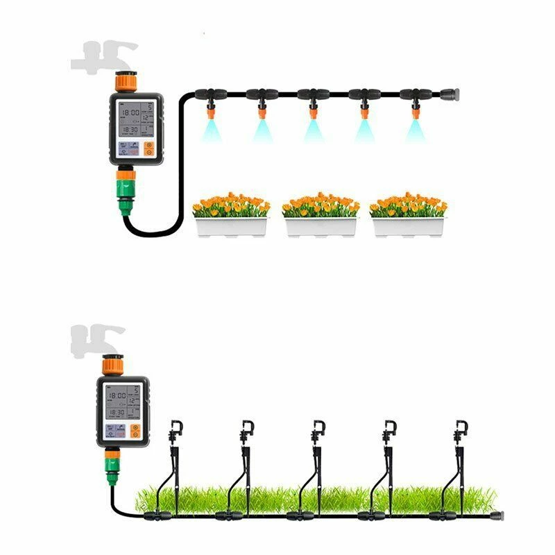 เครื่องรดน้ำอัตโนมัติ ตั้งเวลา LCD Water Timer ระบบดิจิตอล - Image 5