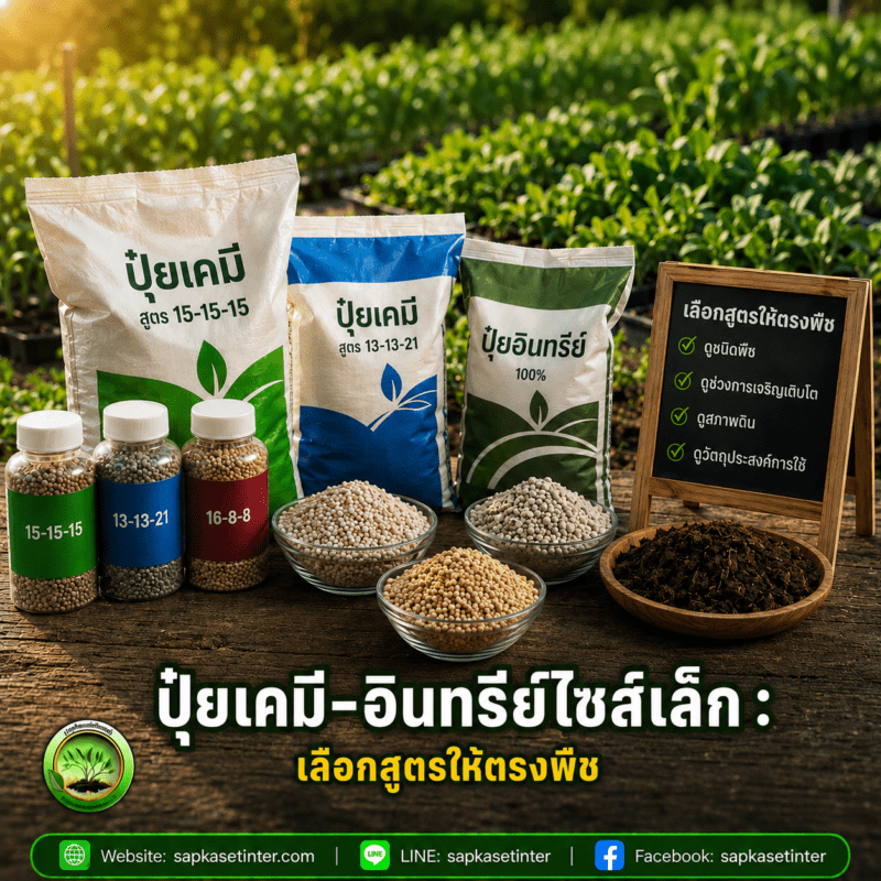 ปุ๋ยเคมี-ปุ๋ยอินทรีย์