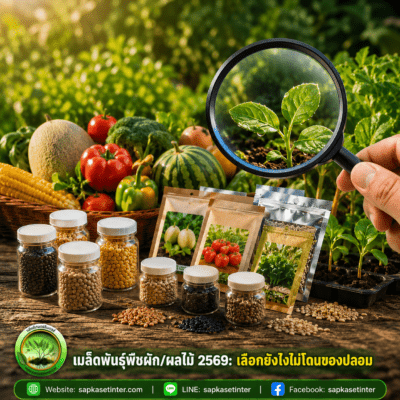 เมล็ดพันธุ์พืชผัก