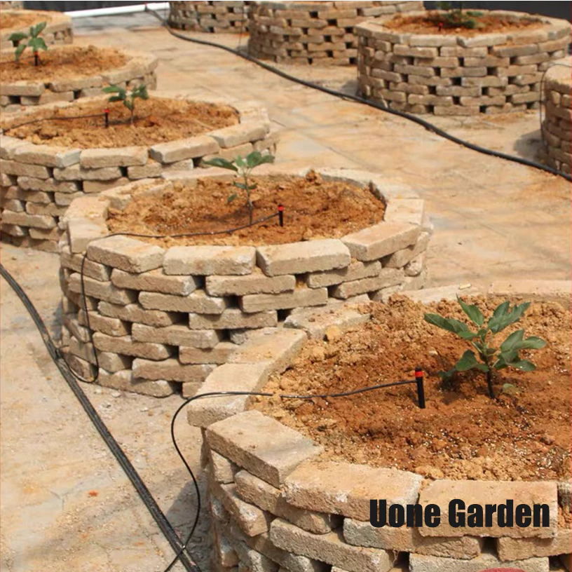 ชุดหัวน้ำหยด 8 ทิศทาง Uone Garden ปรับแรงน้ำได้ พร้อมสายไมโคร 15–25 เมตร - Image 8
